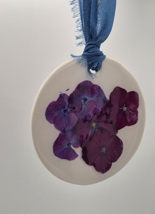 Hydrangeas in Purple